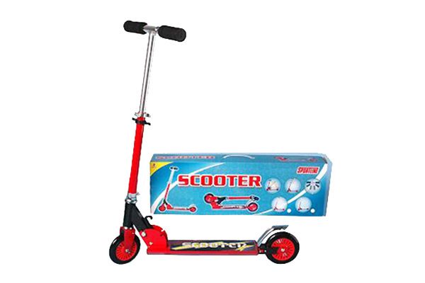 Rood-zwart vouwstep