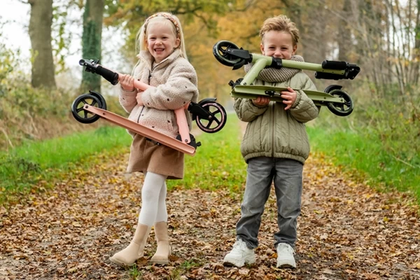 De step is volledig inklapbaar