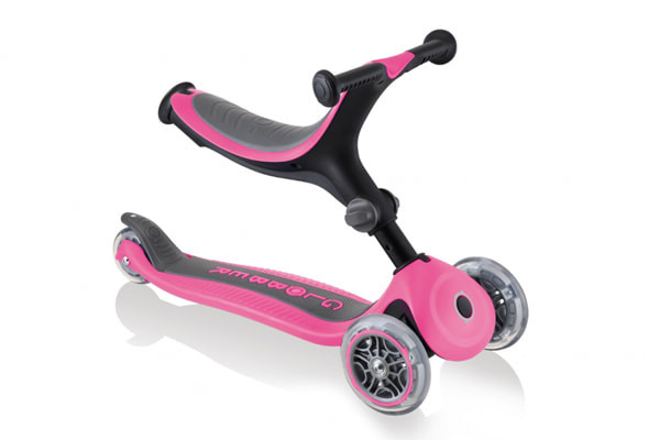 Stand 2, als loopfiets