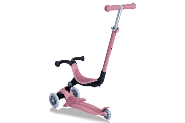 Duwstang en voetensteunen zijn afneembaar