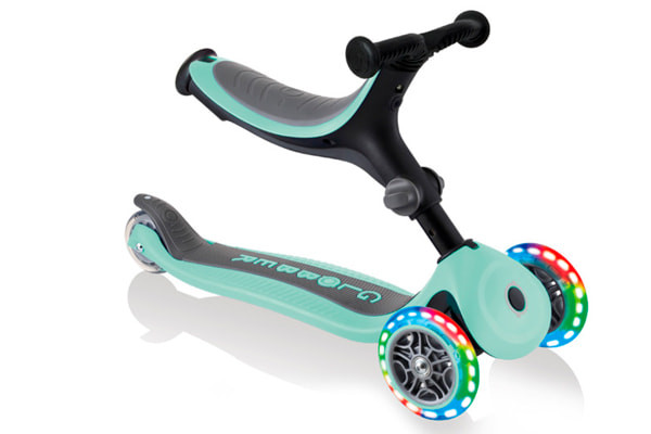 Stand 2, als loopfiets