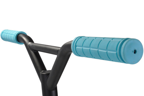 Met rubberen handvaten