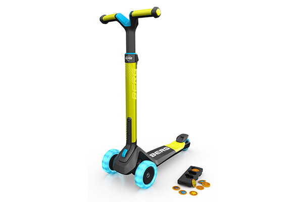 BERG Nexo Foldable Lights lime met magneet module