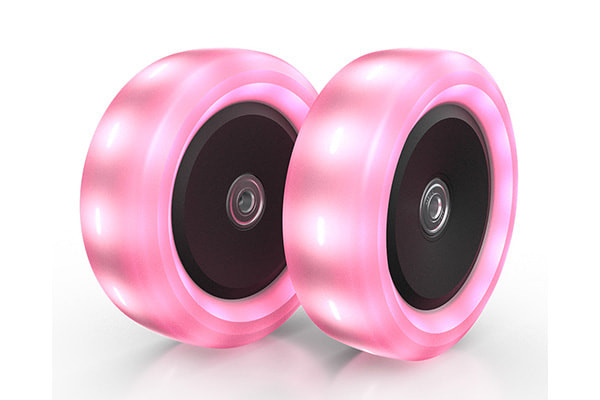 LED lampjes in de wielen