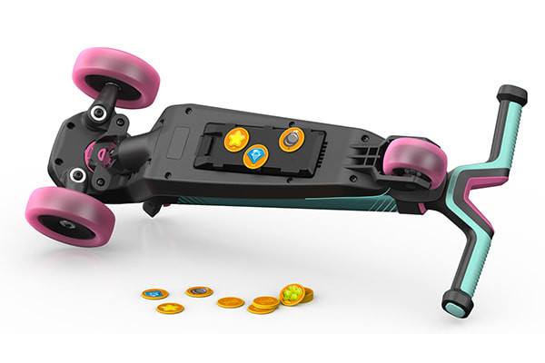 Verzamel magnetische objecten onderweg