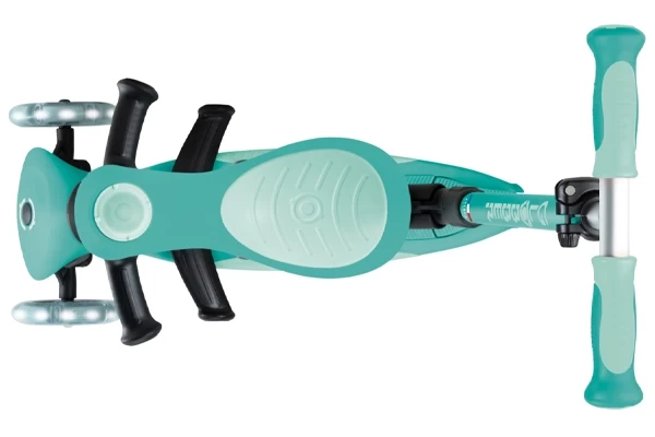 Duwstang en voetensteunen zijn afneembaar