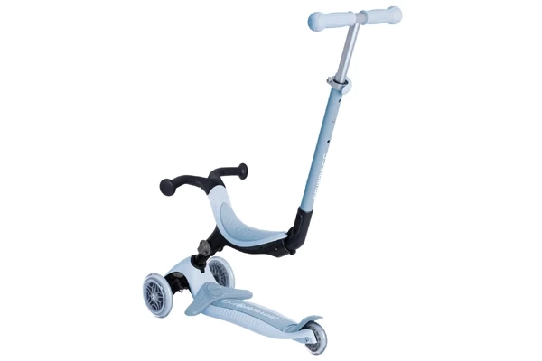 Duwstang en voetensteunen zijn afneembaar