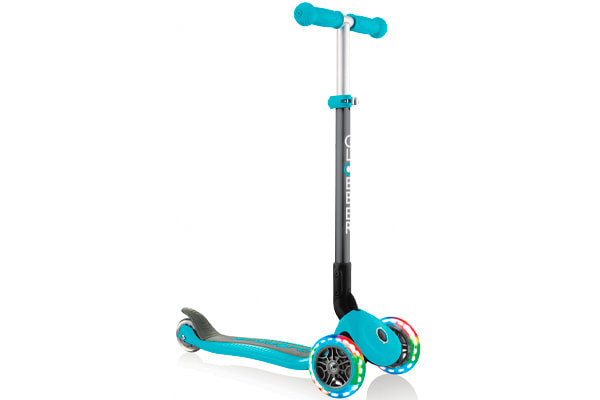 Globber Primo Foldable Lights Pastel turquoise