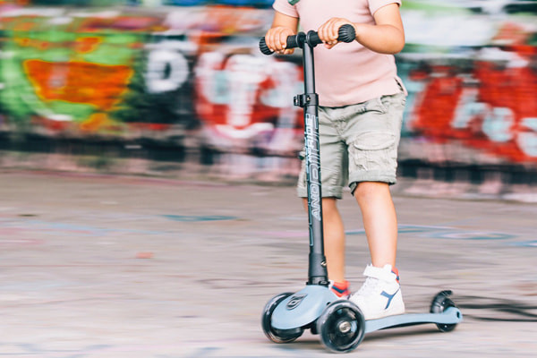 Stabiel door de 3 wielen