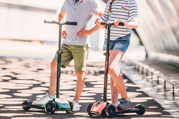 Stabiel door de 3 wielen