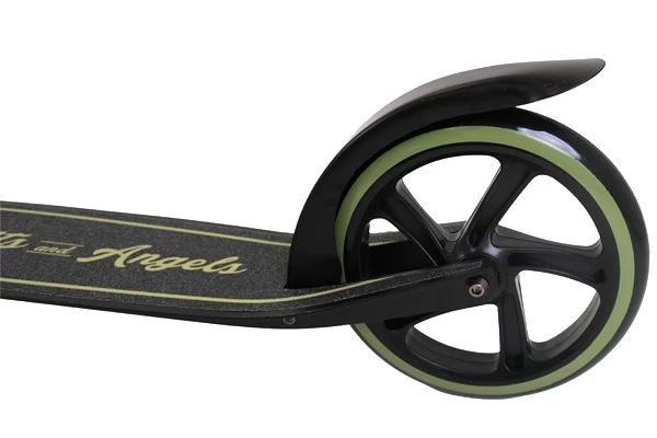 Voetrem op achterwiel