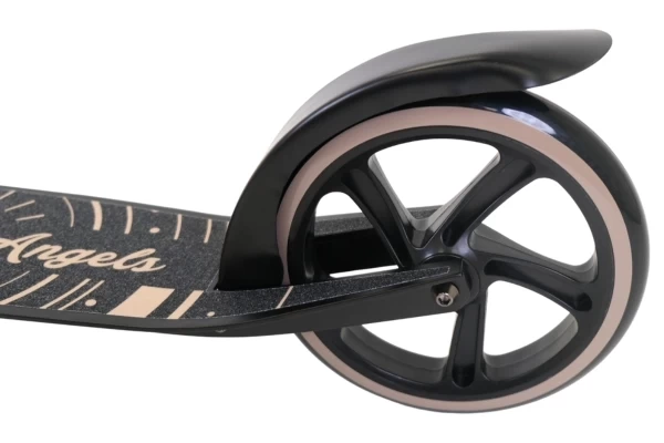 Voetrem op achterwiel