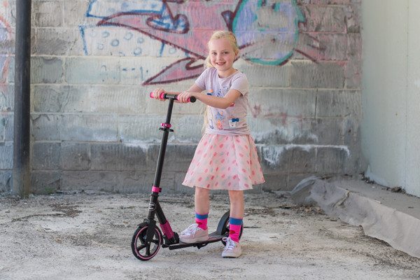 Sanne is 6 jaar en 1.21 m lang