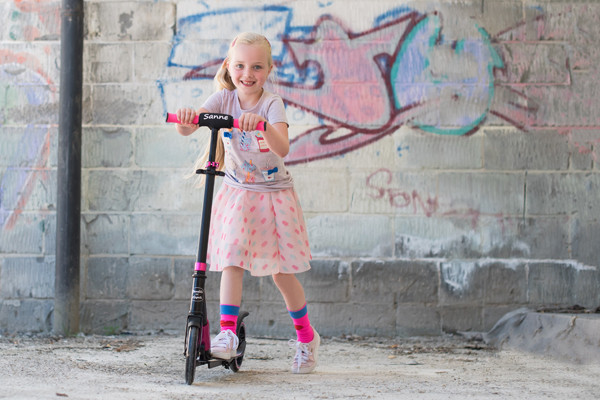 Optioneel: kinbeschermer met eigen naam