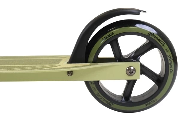 Voetrem op achterwiel