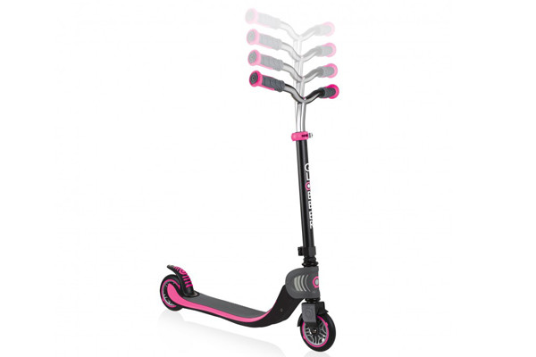 In hoogte verstelbaar stuur (81-96 cm).