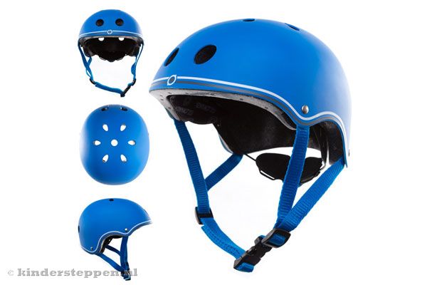 Helm donkerblauw XS - S (51 - 54 cm).