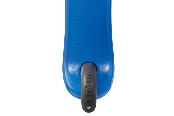 Voetrem op achterwiel.