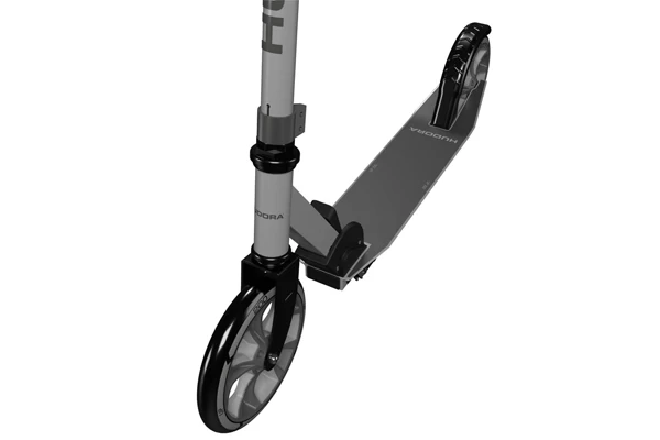 Met standaard en voetrem