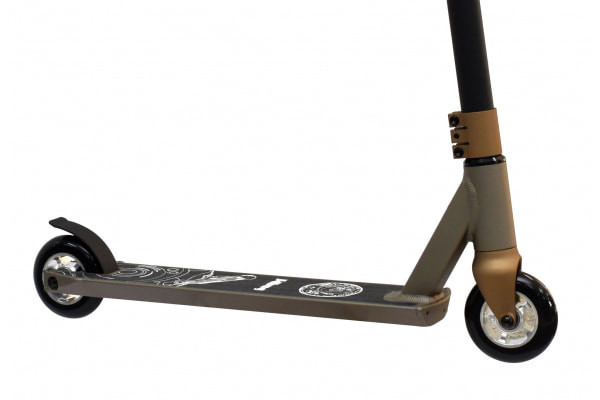 Voetrem op achterwiel