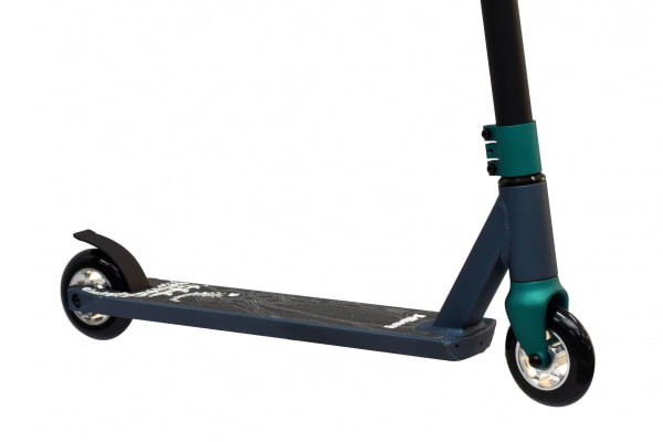 Voetrem op achterwiel