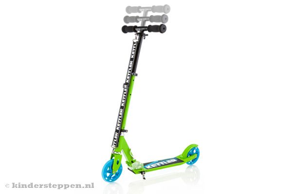 In hoogte verstelbaar stuur.