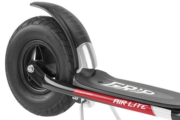 Voorrem voor extra veiligheid.