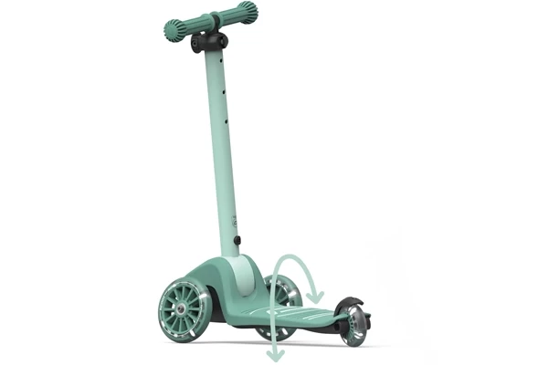 Sturen door lichaamsgewicht te verplaatsen