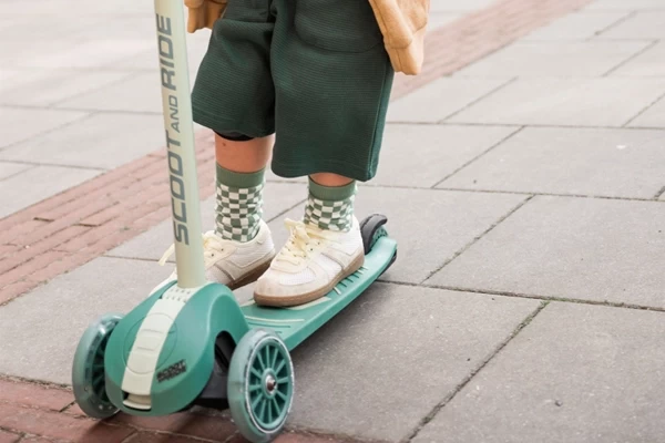 Voetrem op achterwiel