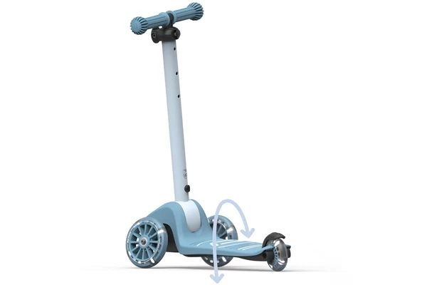 Sturen door lichaamsgewicht te verplaatsen