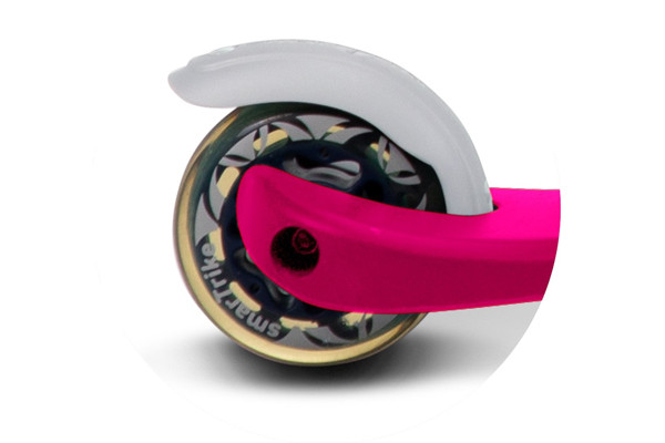 Voetrem op achterwiel