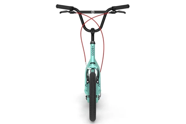 Verstelbaar stuur (95-101 cm) en dubbele handrem