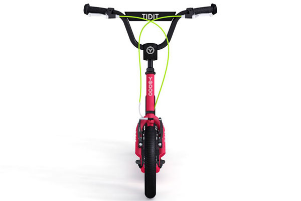 In hoogte verstelbaar stuur (74 - 86 cm)