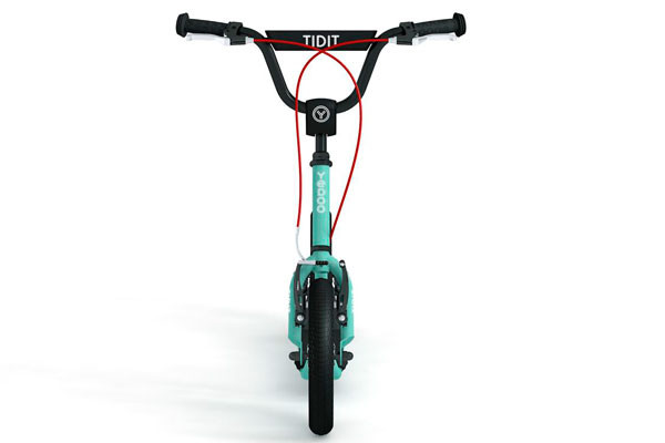 In hoogte verstelbaar stuur (74 - 86 cm)