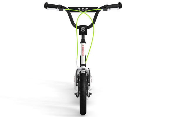 In hoogte verstelbaar stuur (74-86 cm)