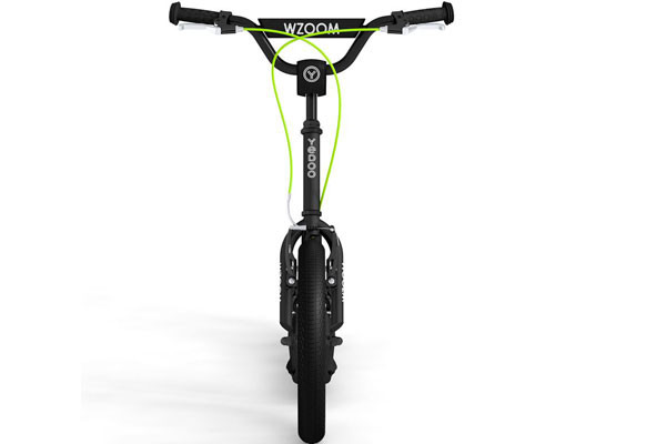 In hoogte verstelbaar stuur (80-92 cm)