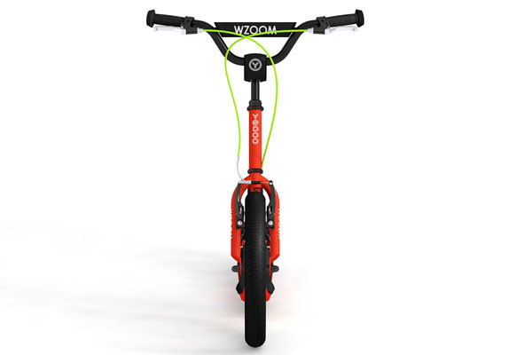 In hoogte verstelbaar stuur (80-92 cm)