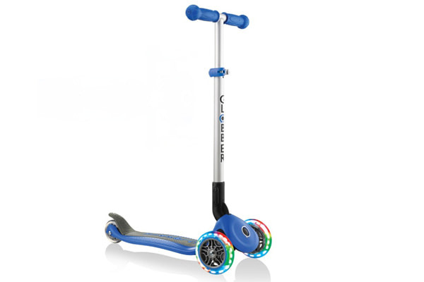 Globber Primo Foldable Lights donkerblauw