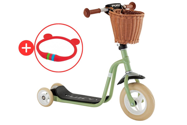 Puky kinderstep Starter retro groen