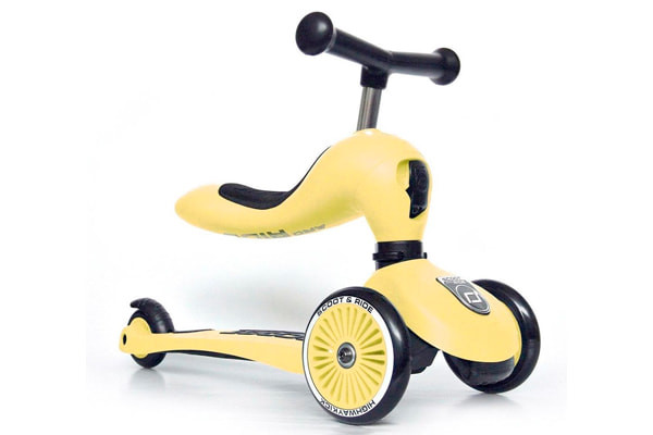 Stand 1: een loopfiets